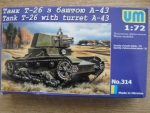 Thumbnail UNIMODEL 314 T-26 w/ A-43 TURRET